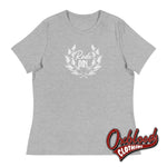 Lade das Bild in den Galerie-Viewer, Womens Rude Girl T-Shirt - Ladies’ Ska Laurel Wreath Crest Athletic Heather / S Shirts
