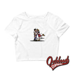 Cargar imagen en el visor de la galería, Womens Skinhead Love Affair Crop Top - Girl Clothing &amp; Fashion Xs/sm
