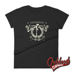 Cargar imagen en el visor de la galería, Womens Tattoo Crucified Skinhead T-Shirt - Punk Ska Oi! Reggae Style Clothing Black / S
