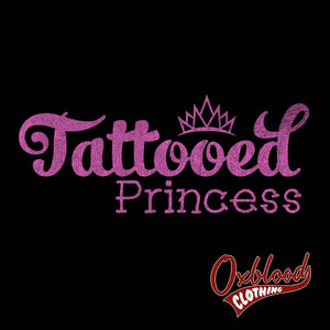 Womens Tattooed Princess T-Shirt - Employed Low-Life