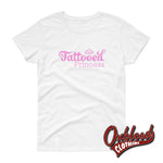 Lade das Bild in den Galerie-Viewer, Womens Tattooed Princess T-Shirt - Employed Low-Life White / S
