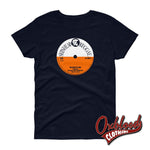 Load image into Gallery viewer, Womens Traditional Skinhead Reggae T-Shirt - Trojan Boss 1969 Ska Roots &amp; Rocksteady Navy / S
