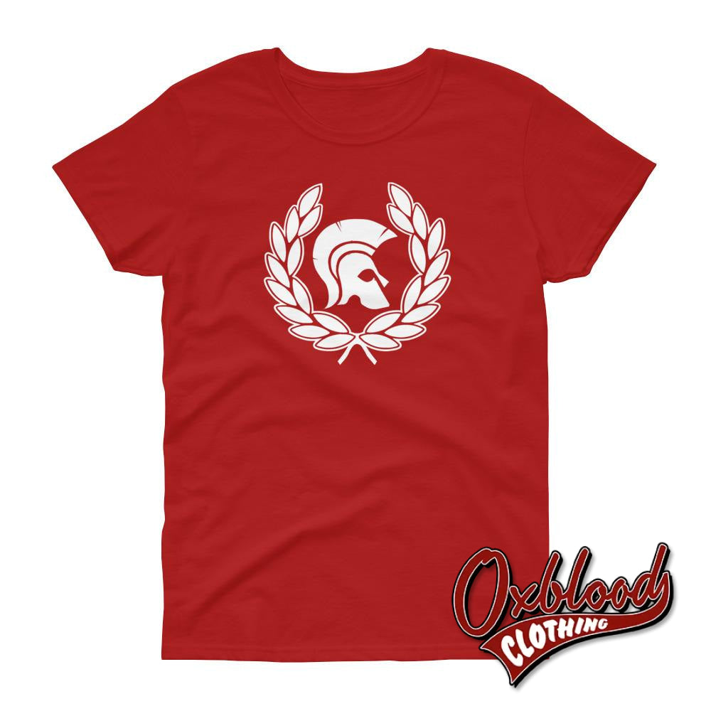 Womens Trojan Skinhead Reggae T-Shirt Red / S