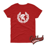 Lade das Bild in den Galerie-Viewer, Womens Trojan Skinhead Reggae T-Shirt Red / S
