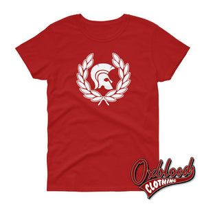 Womens Trojan Skinhead Reggae T-Shirt Red / S