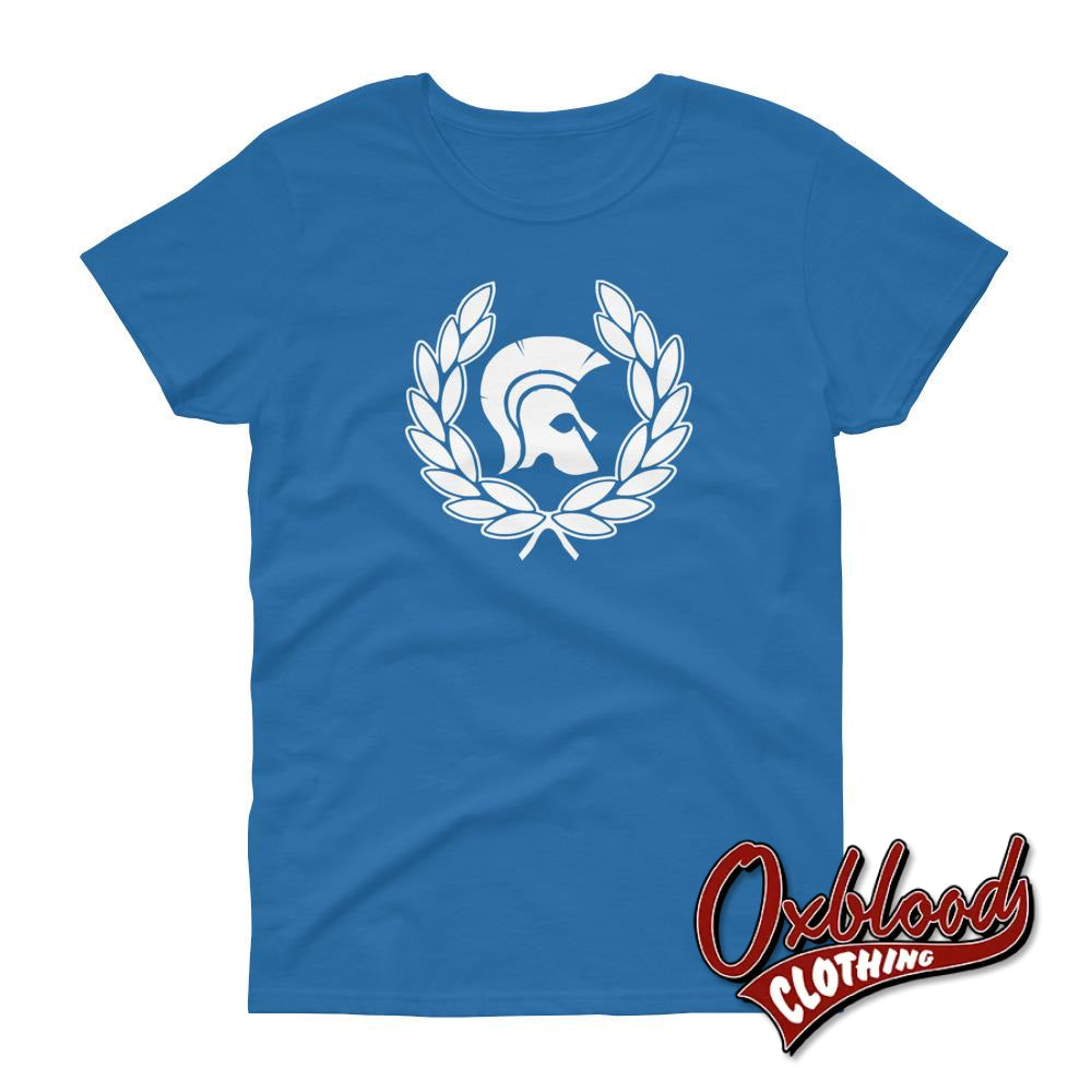 Womens Trojan Skinhead Reggae T-Shirt Sapphire / S