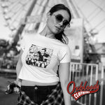 Cargar imagen en el visor de la galería, Womens Unity Crop Top - Shirt Street Punk Cropped T-Shirt The Vigilante

