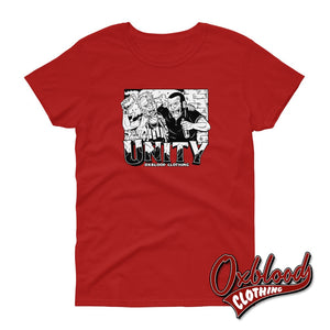 Womens Unity T-Shirt - The Vigilante Red / S