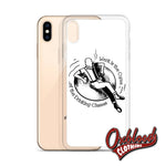 Load image into Gallery viewer, Work Is The Curse Of Drinking Classes Iphone Case - Crucified Skinhead Gift
