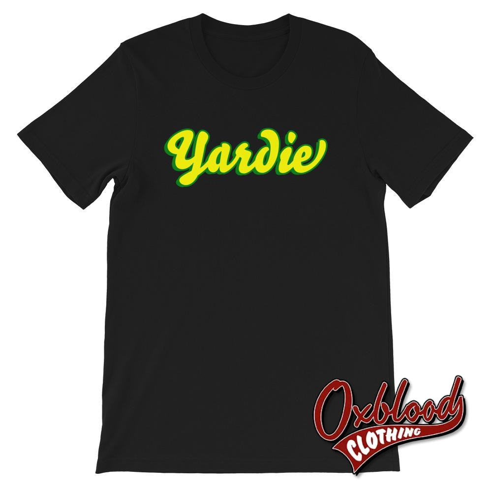 Yardie T-Shirt - British Jamaican Clothing Black / Xs Shirts