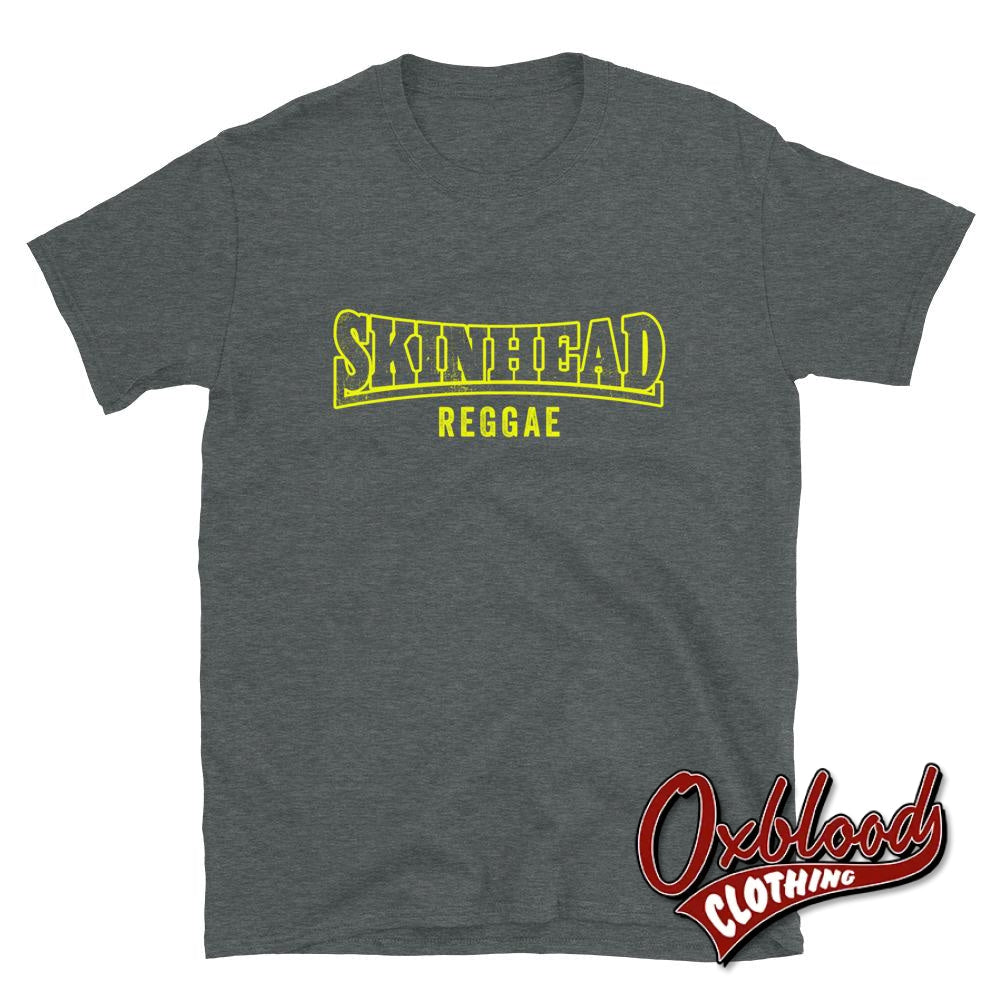Yellow Skinhead Reggae T-Shirt Dark Heather / S Shirts