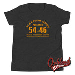 Lade das Bild in den Galerie-Viewer, Youth Sized ’54-46 Was My Number’ 5446 T-Shirt Dark Grey Heather / S
