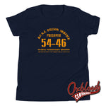 Lade das Bild in den Galerie-Viewer, Youth Sized ’54-46 Was My Number’ 5446 T-Shirt Navy / S

