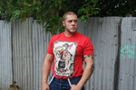 Load image into Gallery viewer, "Raised on Rage" T-shirt - Isa Santana Tattoo - Skinhead Clothing

