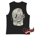 Load image into Gallery viewer, Zombie Shirt Undead Frankenstein Muscle S Tank Top
