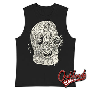 Zombie Shirt Undead Frankenstein Muscle S Tank Top