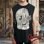 Load image into Gallery viewer, Zombie Shirt Undead Frankenstein Muscle Tank Top
