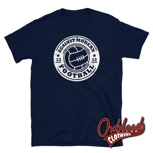 Against Modern Football Shirt - Hooligan Clothes Navy / S