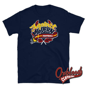 Against Modern Football T-Shirts - Hooligan Clothes Navy / S