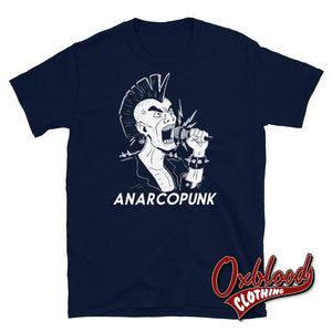 Anarcopunk T-Shirt - Anarco Punks & Streetpunks Navy / S