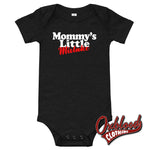 Load image into Gallery viewer, Baby Mommys Little Mistake One Piece - Offensive Baby Onesies Dark Grey Heather / 3-6M
