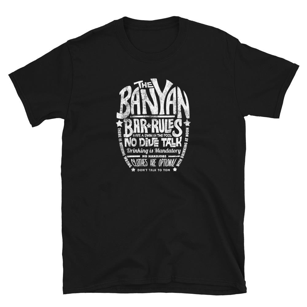 Banyan Bar Rules T-Shirt Black / S