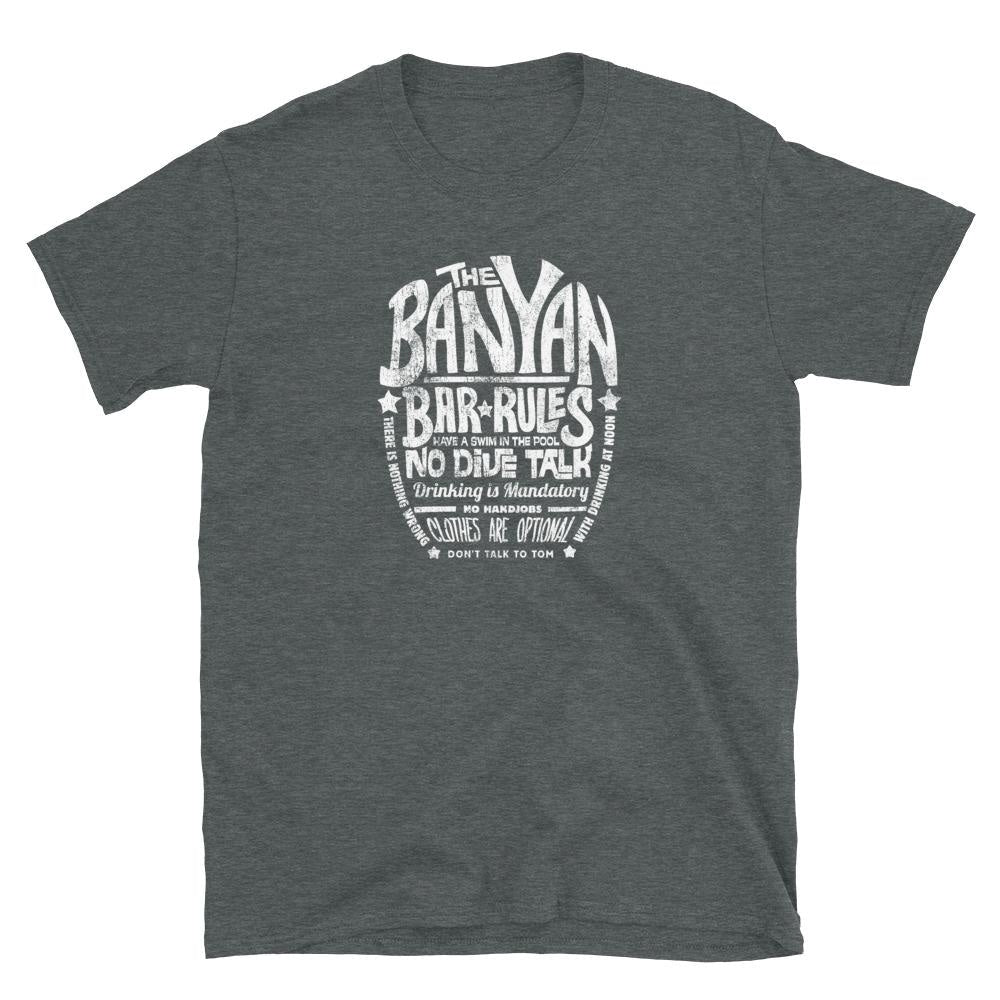 Banyan Bar Rules T-Shirt Dark Heather / S