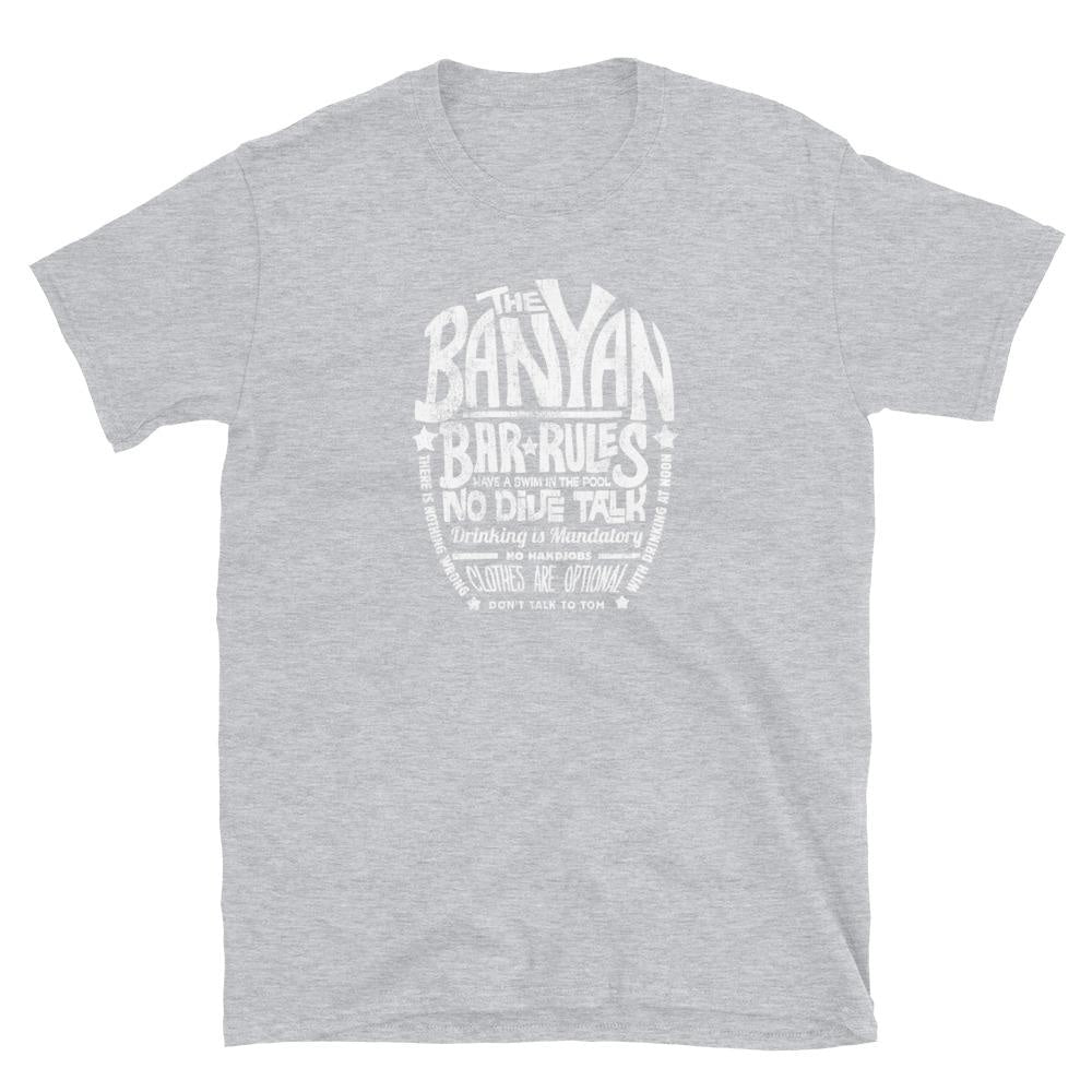 Banyan Bar Rules T-Shirt Sport Grey / S