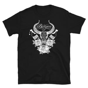 Banyan Horned Skull T-Shirt Black / S