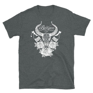 Banyan Horned Skull T-Shirt Dark Heather / S