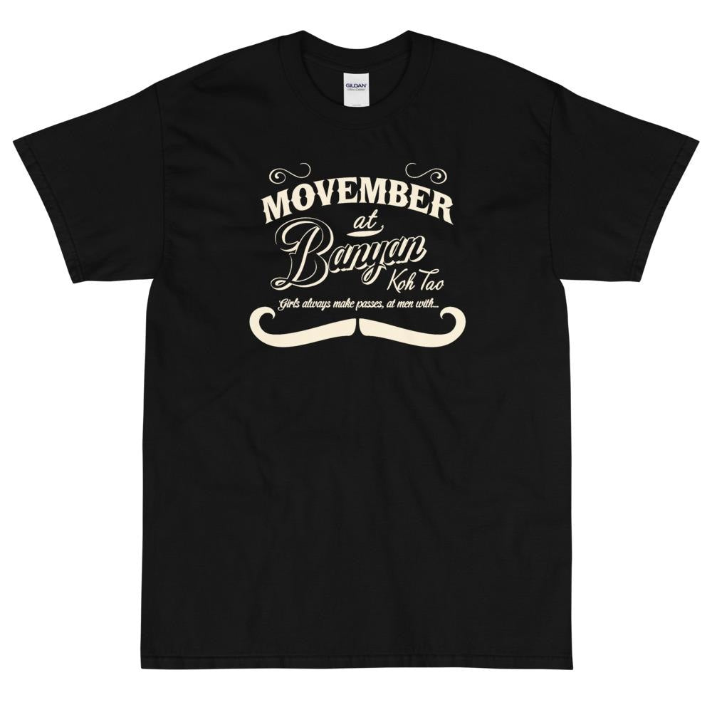Banyan Movember T-Shirt Black / S