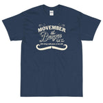 Lade das Bild in den Galerie-Viewer, Banyan Movember T-Shirt Blue Dusk / S
