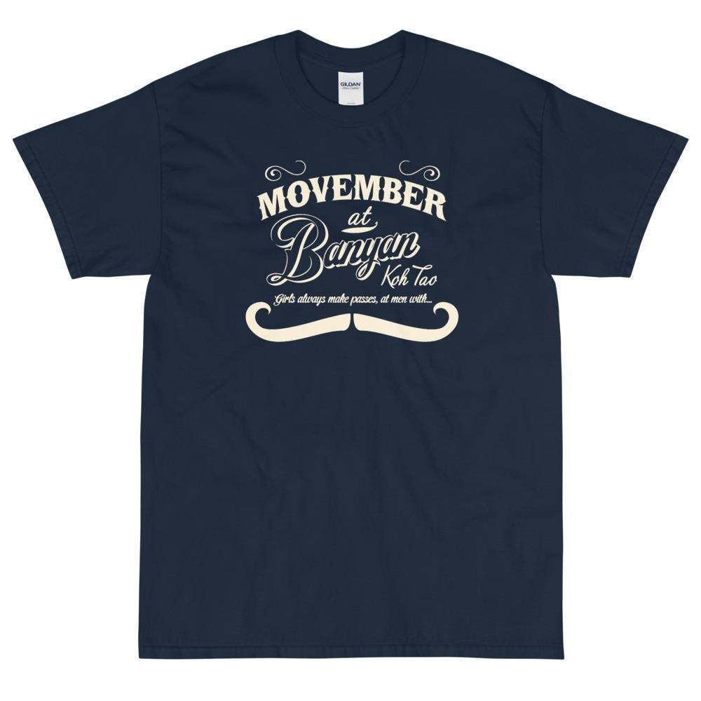 Banyan Movember T-Shirt Navy / S