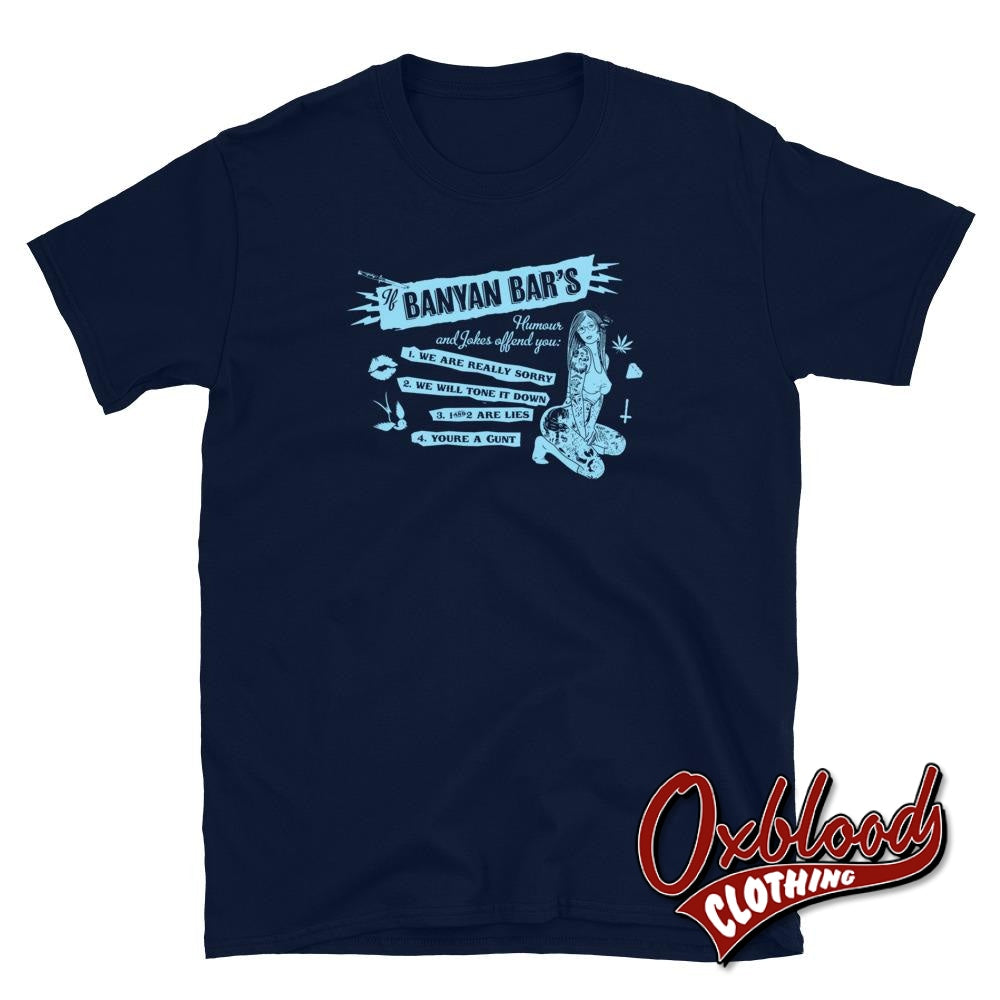Banyan Were Sorry T-Shirt Navy / S