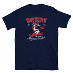 Lade das Bild in den Galerie-Viewer, Banyan Who Wants A Moustache Ride T-Shirt Navy / S
