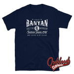 Load image into Gallery viewer, Banyan Wine Label T-Shirt Navy / S
