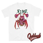 Load image into Gallery viewer, Beware Of The Fing! T-Shirt White / S Shirts
