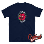 Cargar imagen en el visor de la galería, Black - 80S Bad Boy T-Shirt Little Devil Tattoo Navy / S Shirts
