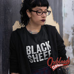 Cargar imagen en el visor de la galería, Black Sheep T-Shirt | Outcasts Misfits &amp; Punk Shirts

