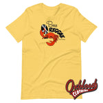 Load image into Gallery viewer, Boss Reggae T-Shirt - Crab Records Shirt Or Trojan Tee Yellow / S
