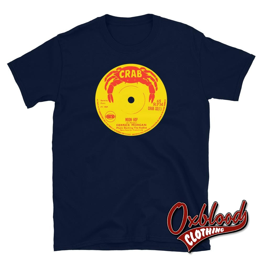 Crab Records T-Shirt - By Downtown Unranked Navy / S Shirts