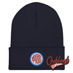 Load image into Gallery viewer, Cuffed Hard Mod Beanie Navy
