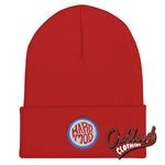 Load image into Gallery viewer, Cuffed Hard Mod Beanie Red
