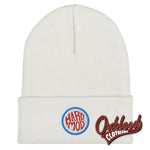 Load image into Gallery viewer, Cuffed Hard Mod Beanie White
