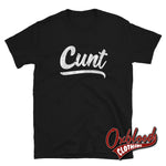 Cargar imagen en el visor de la galería, Cunt Shirt | Swear Word Adult Gift Tees &amp; Profanity T-Shirts Black / S

