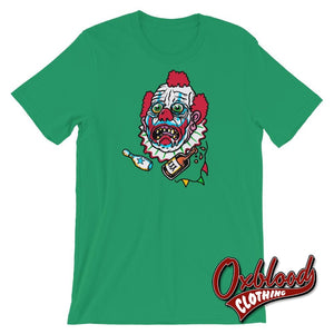 Drunk Clown Halloween Evil Killer Scary Horror Gift Kelly / S Shirts