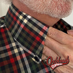 Cargar imagen en el visor de la galería, Made-To-Measure 4-Finger Beagle Collar Button-Down Shirt Fitz
