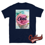 Load image into Gallery viewer, Womens Floral Cunt T-Shirt - Very Offensive Gifts Navy / S
