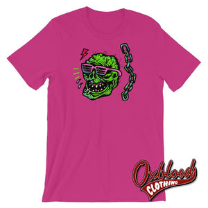 Garage Punk Clothing: Undead Cool Zombie Tee Shirt Berry / S Shirts