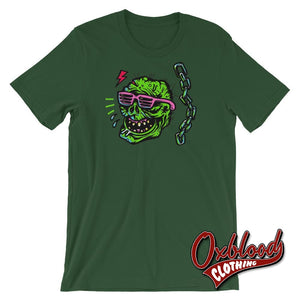 Garage Punk Clothing: Undead Cool Zombie Tee Shirt Forest / S Shirts
